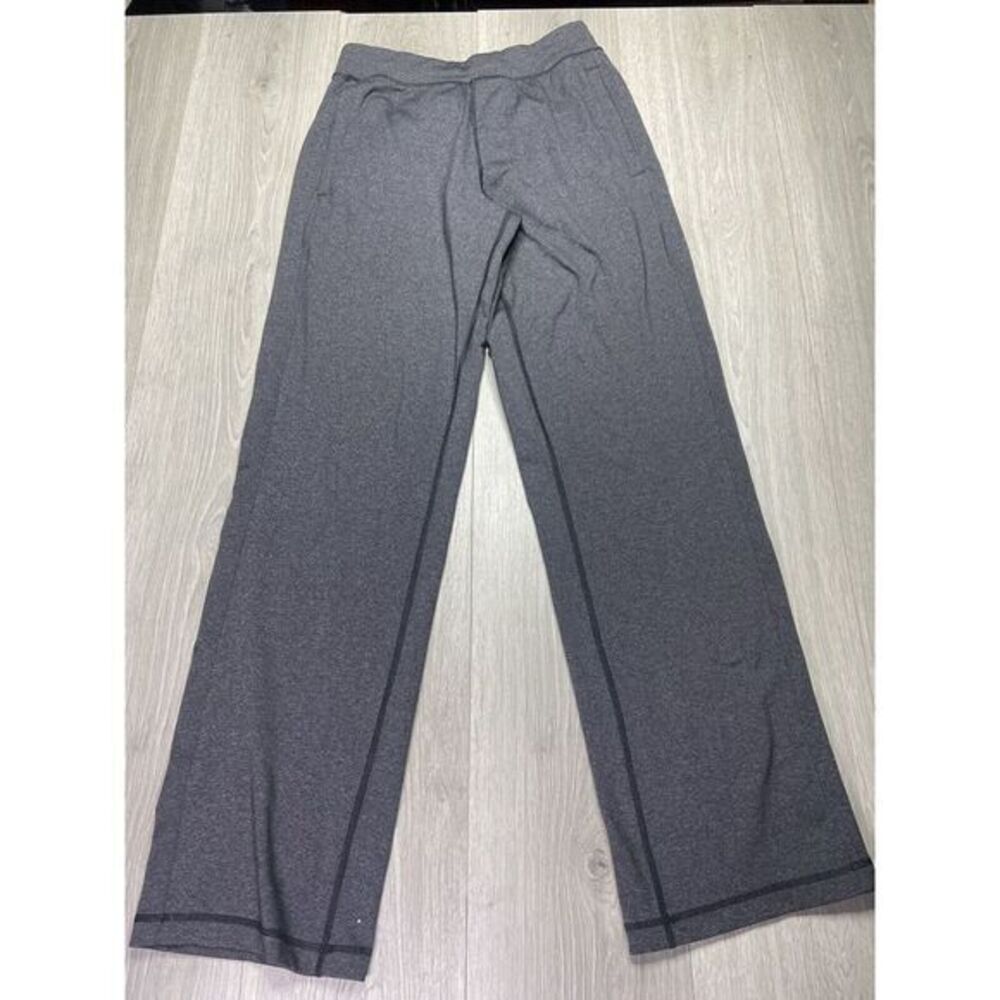 Lululemon Kung Fu Pant Mens 30 Grey Straight Leg Athleisure Yoga Workout Lounge
